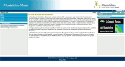 Desktop Screenshot of museimontefeltro.it